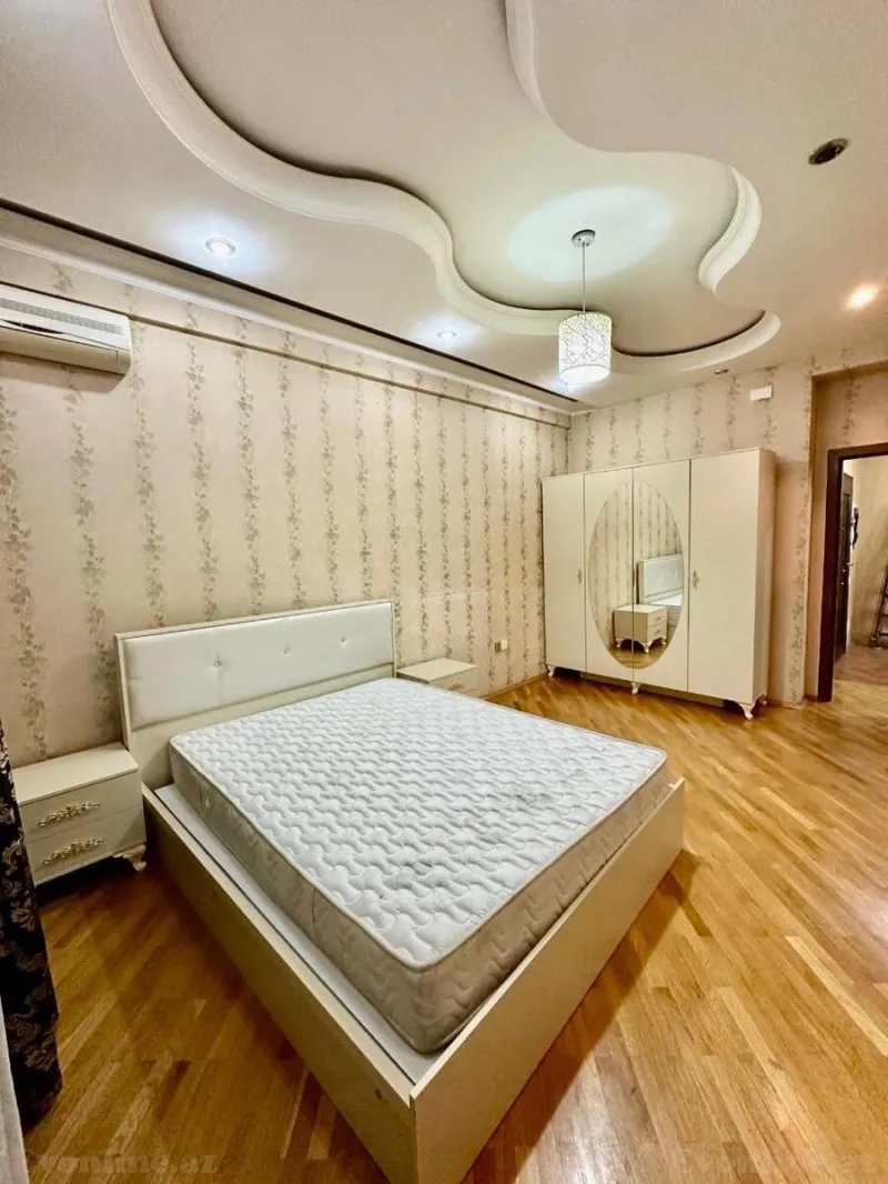 Kirayə verilir 3 otaqlı Mənzil Yeni tikili 100 m² 8 Noyabr m. - şəkil 3