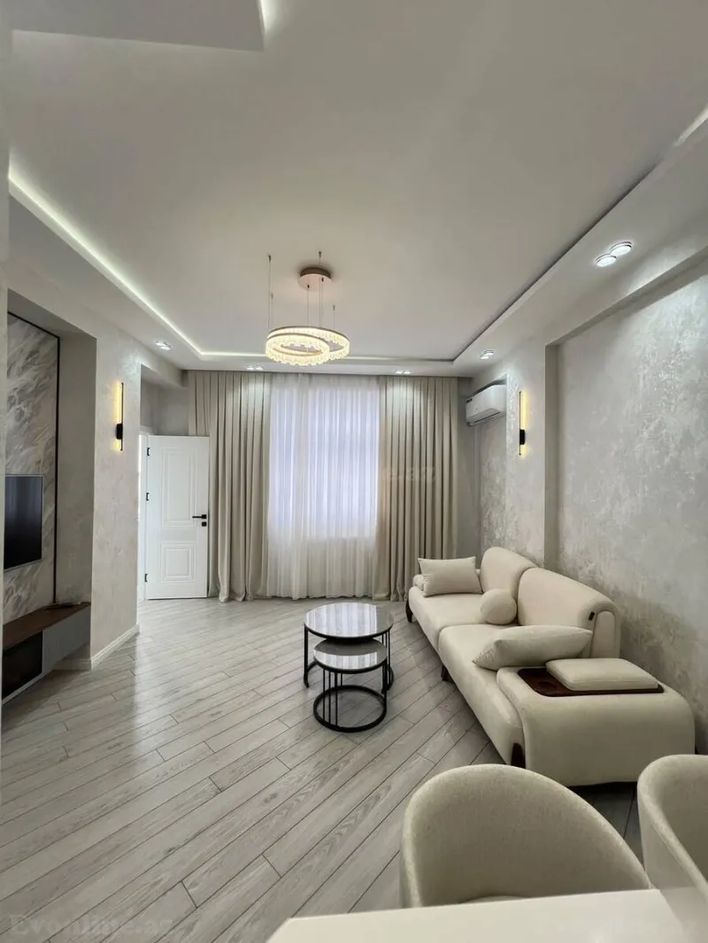 Satılır 2 otaqlı Mənzil Yeni tikili 55 m² Həzi Aslanov m. - şəkil 3