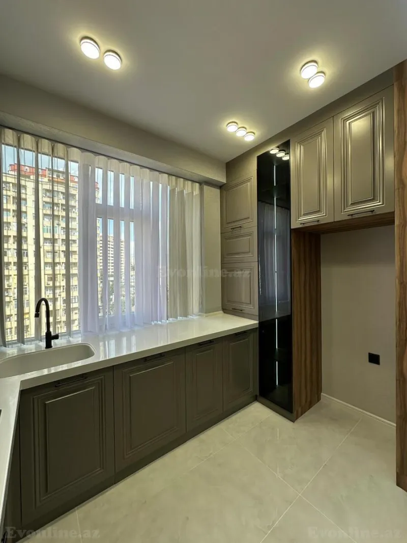 Satılır 3 otaqlı Mənzil Yeni tikili 90 m² Həzi Aslanov m. - şəkil 4