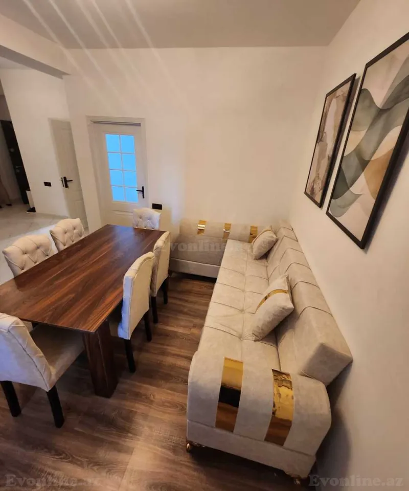 Kirayə verilir 2 otaqlı Mənzil Yeni tikili 45 m² Binəqədi r. - şəkil 2