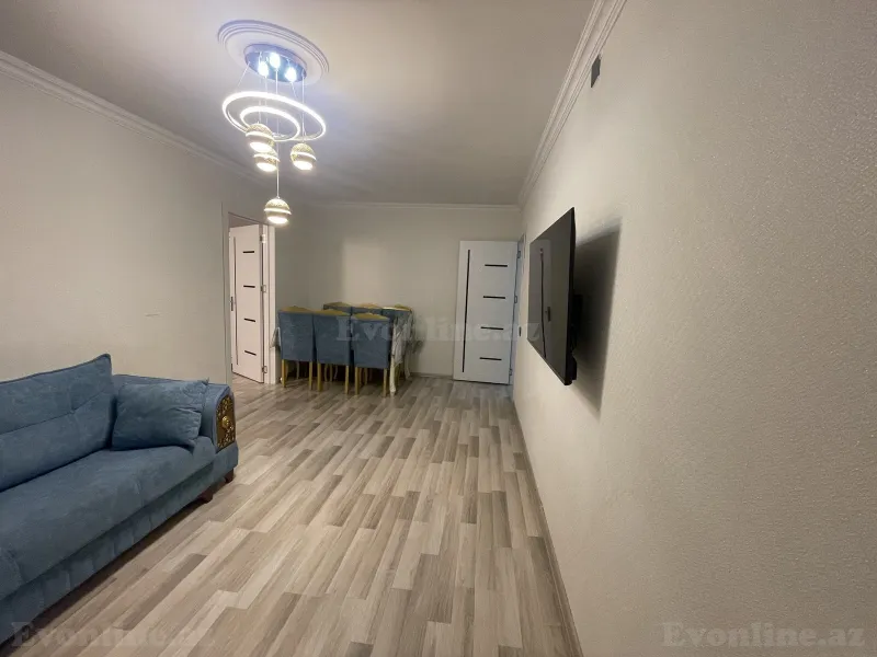 3 otaqlı Mənzil 60 m² Nizami r. Kirayə verilir