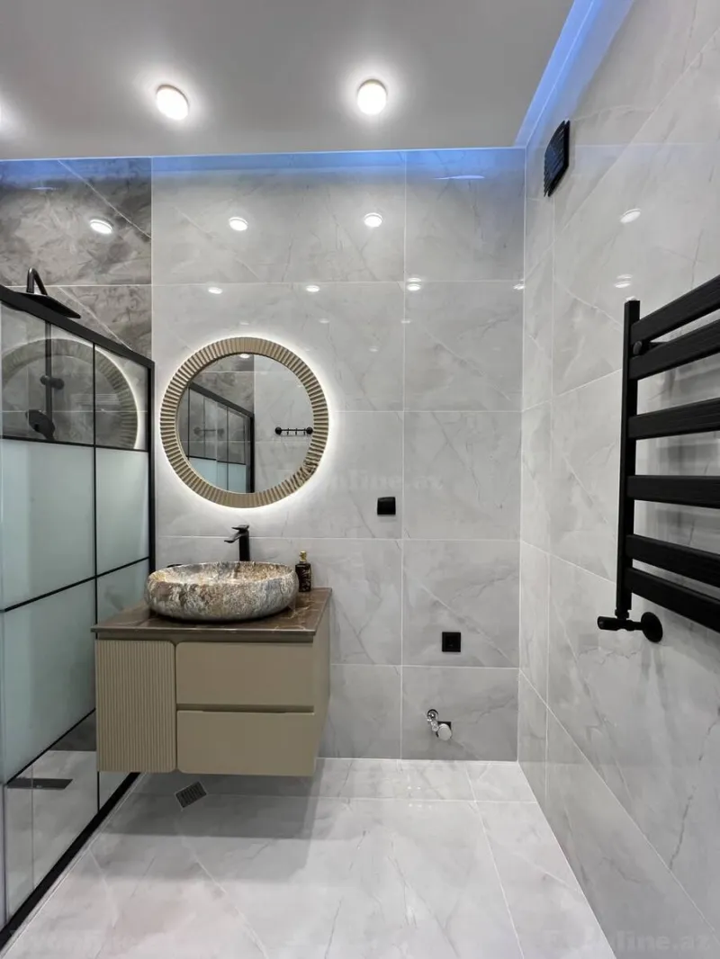 Satılır 3 otaqlı Mənzil Yeni tikili 90 m² Həzi Aslanov m. - şəkil 16