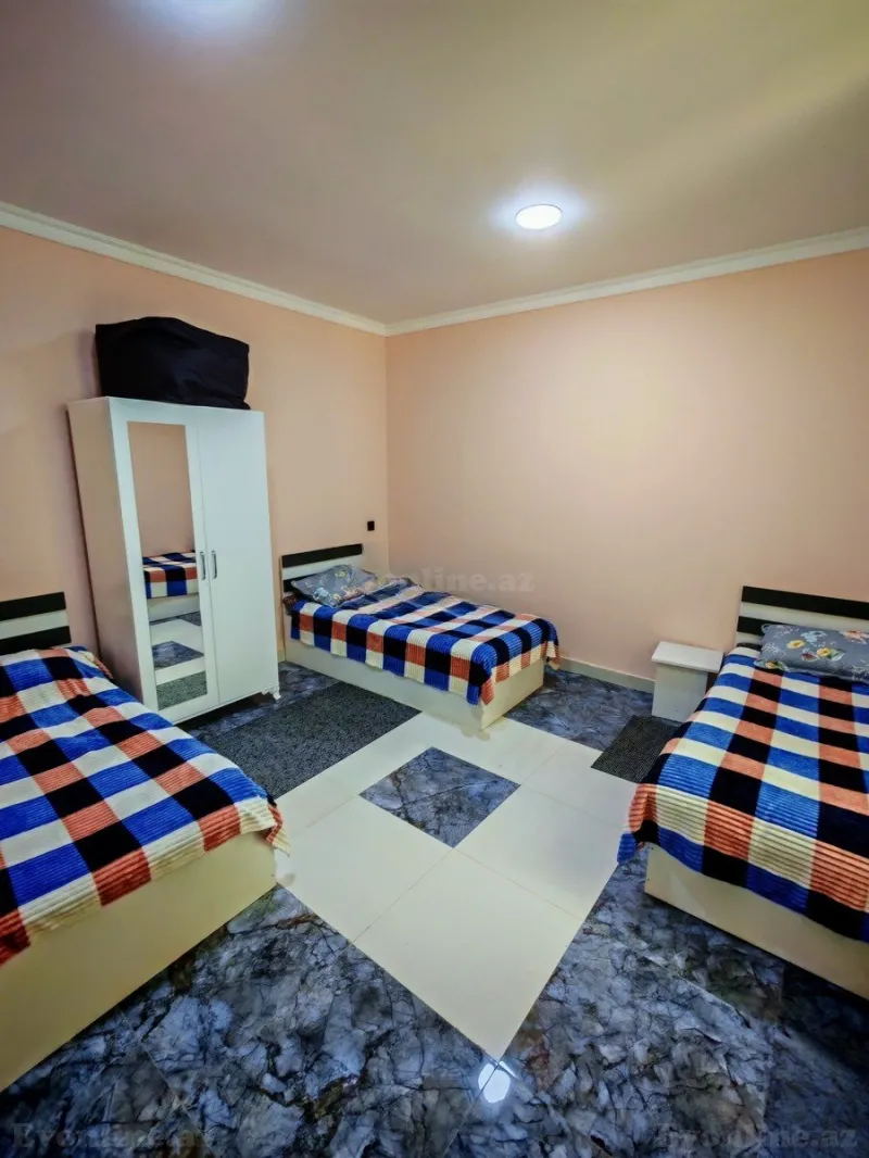 Kirayə verilir 4 otaqlı Həyət evi 150 m² Qəbələ - şəkil 17