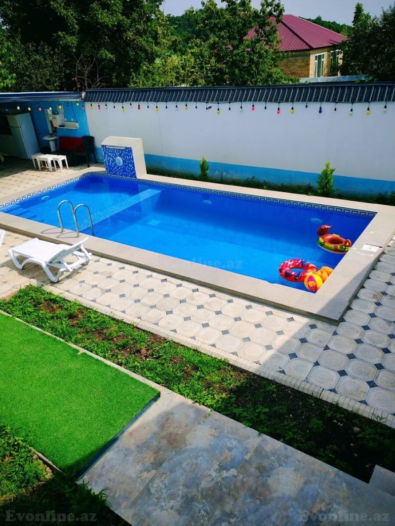 Kirayə verilir 4 otaqlı Həyət evi 150 m² Qəbələ - şəkil 20