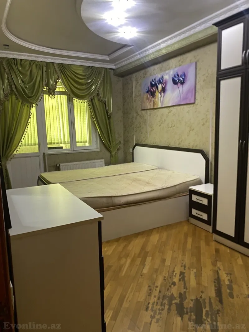 Kirayə verilir 3 otaqlı Mənzil Yeni tikili 78 m² Həzi Aslanov m. - şəkil 3