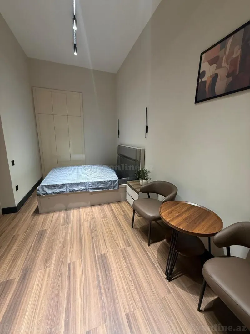 Kirayə verilir 1 otaqlı Mənzil Yeni tikili 26 m² Sahil m. - şəkil 14