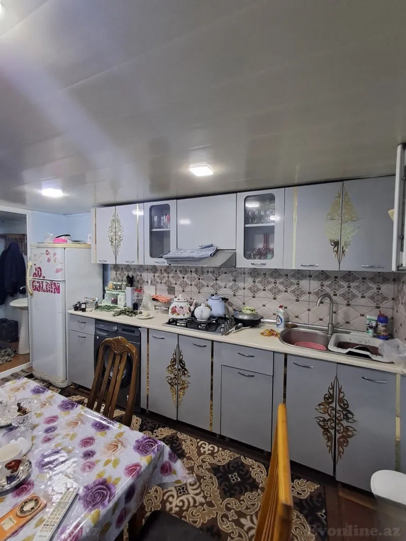 Satılır 3 otaqlı Həyət evi 65 m² İnşaatçılar m. - şəkil 4
