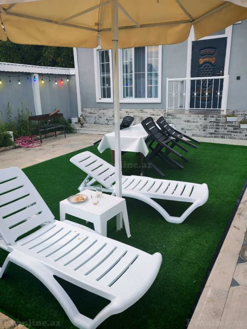 Kirayə verilir 4 otaqlı Həyət evi 150 m² Qəbələ - şəkil 3