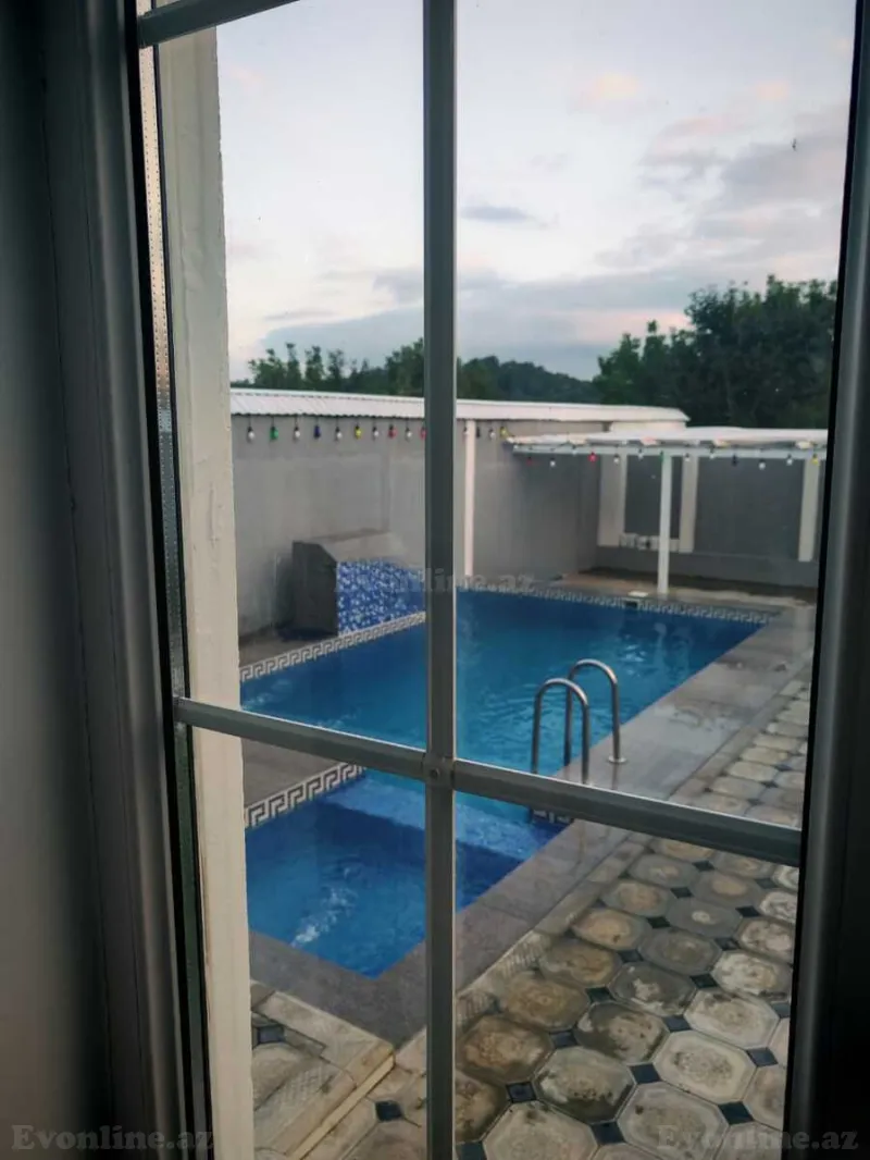 Kirayə verilir 4 otaqlı Həyət evi 150 m² Qəbələ - şəkil 10