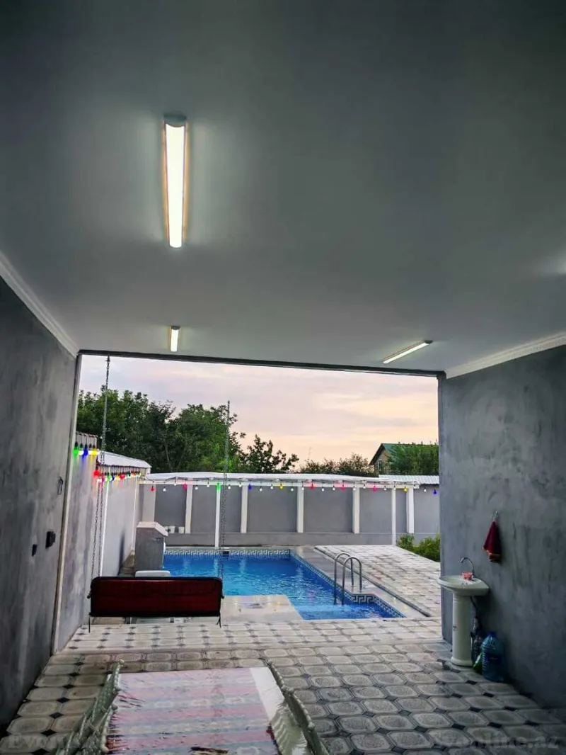 Kirayə verilir 4 otaqlı Həyət evi 150 m² Qəbələ - şəkil 17