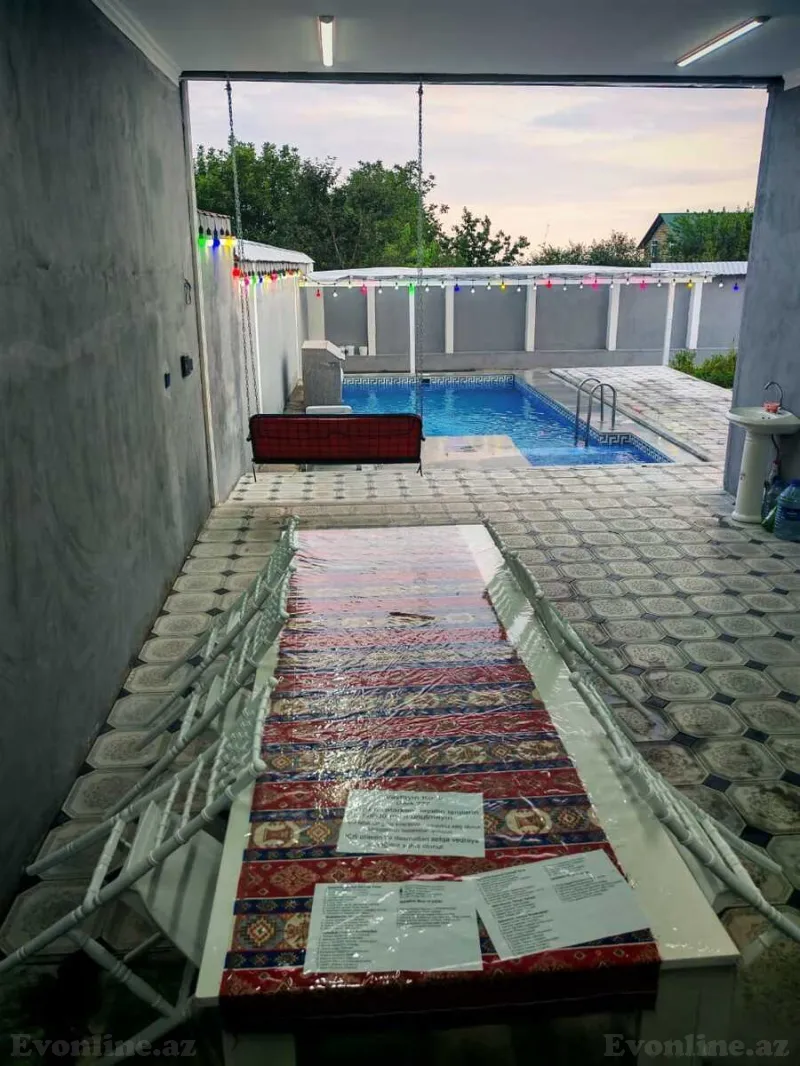Kirayə verilir 4 otaqlı Həyət evi 150 m² Qəbələ - şəkil 20