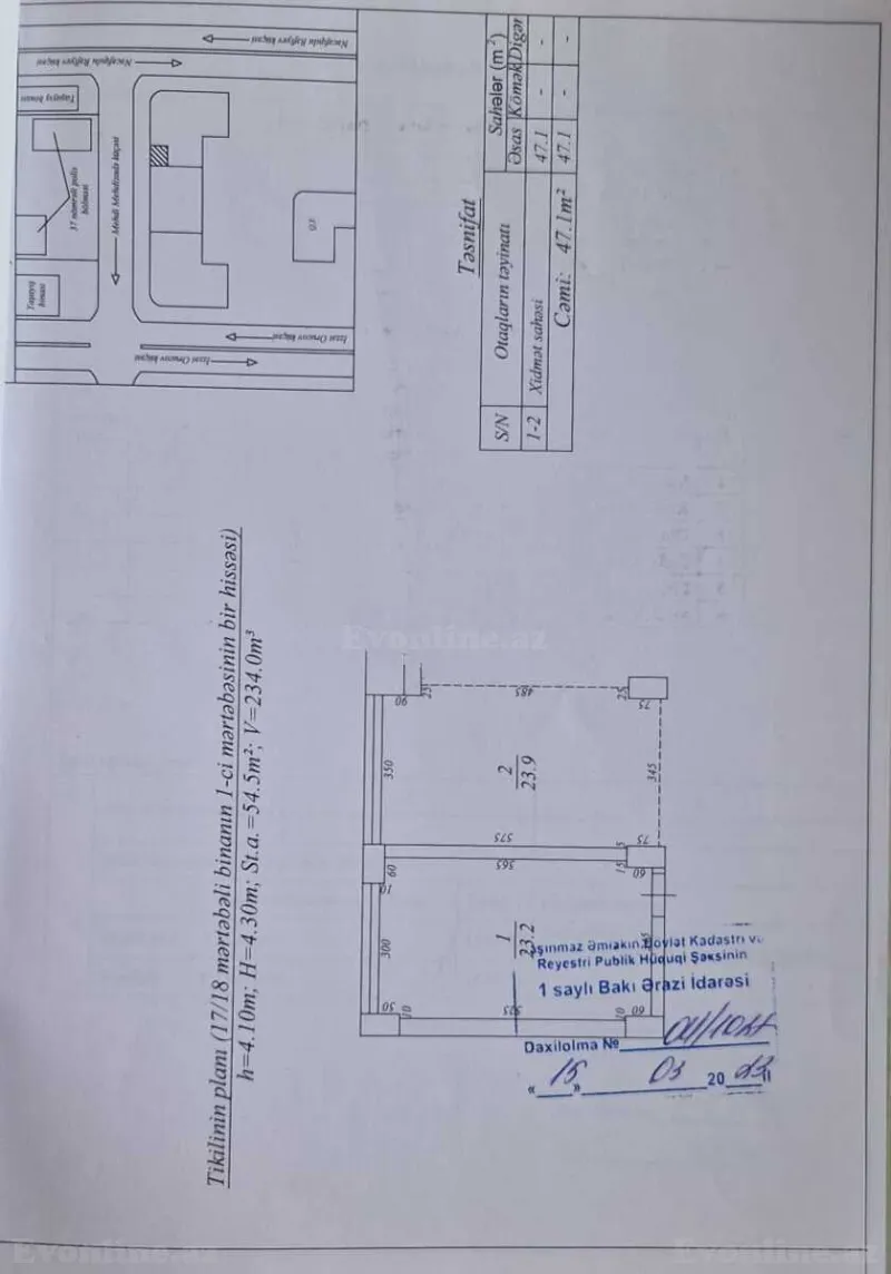 Satılır Obyekt 55 m² Xətai r. - şəkil 8