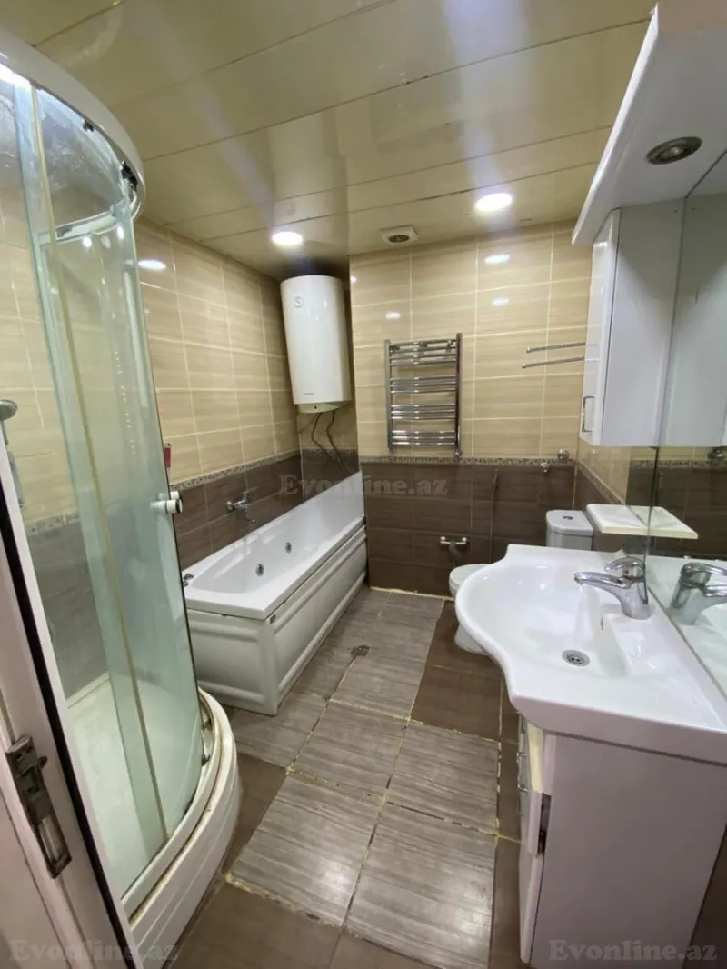 Kirayə verilir 3 otaqlı Mənzil Yeni tikili 85 m² Həzi Aslanov m. - şəkil 9