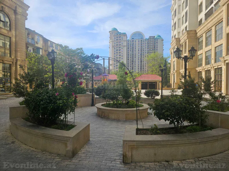 Satılır 3 otaqlı Mənzil Yeni tikili 130 m² Elmlər Akademiyası m. - şəkil 3