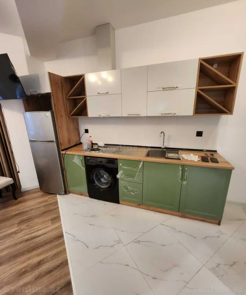 2 otaqlı Mənzil 55 m² Binəqədi r. Kirayə verilir