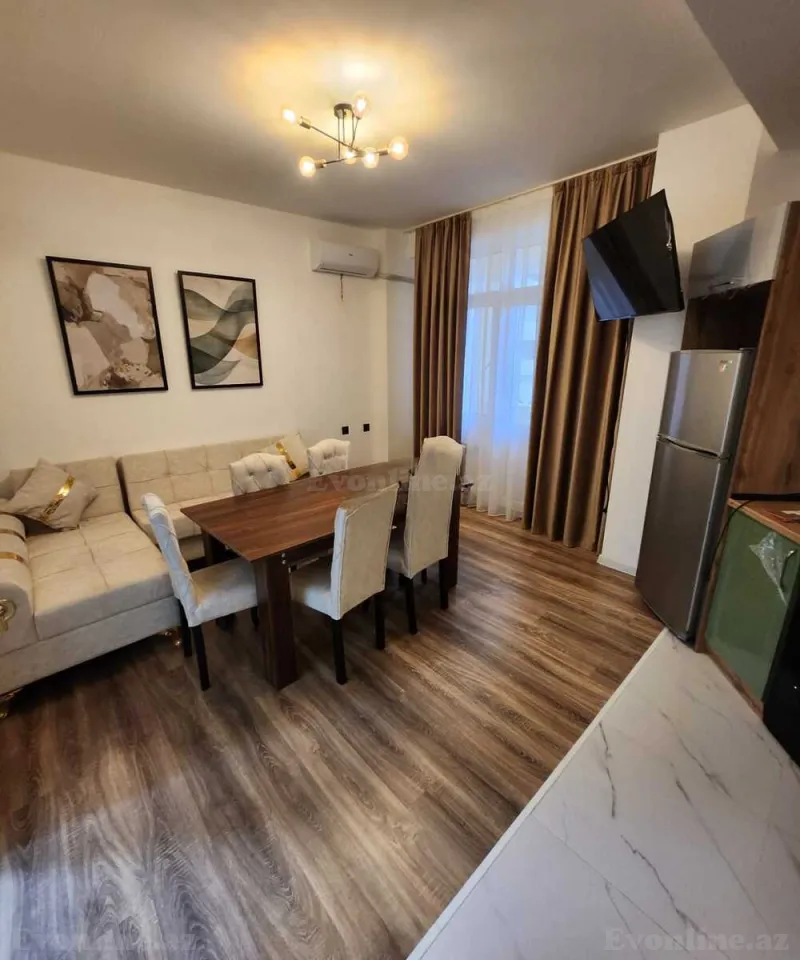 Kirayə verilir 2 otaqlı Mənzil Yeni tikili 55 m² Binəqədi r. - şəkil 4