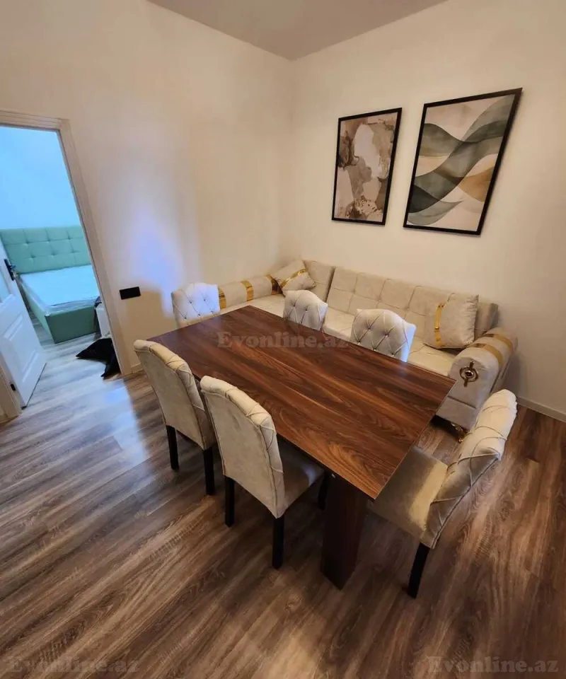 Kirayə verilir 2 otaqlı Mənzil Yeni tikili 55 m² Binəqədi r. - şəkil 5