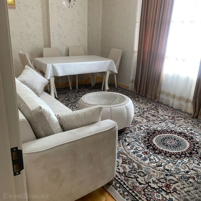 Kirayə verilir 2 otaqlı Mənzil Yeni tikili 80 m² Qara Qarayev m. - şəkil 11