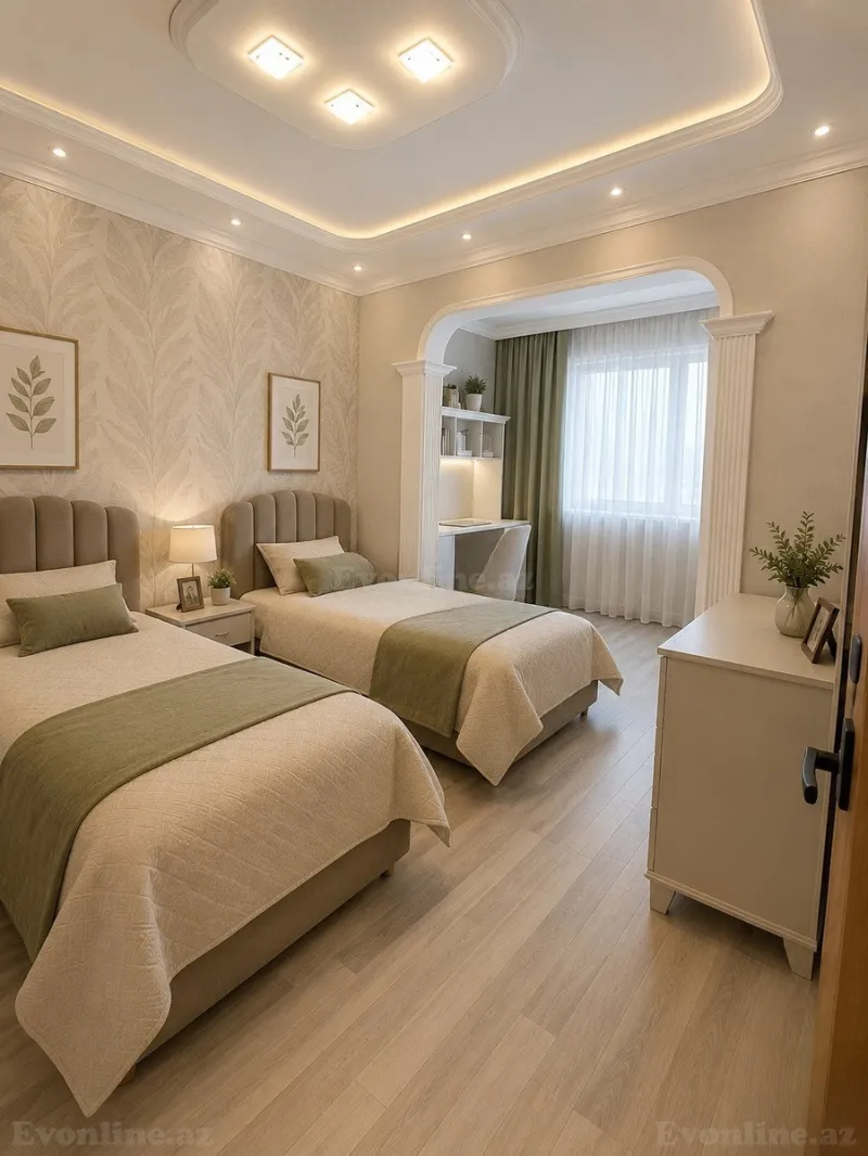 Kirayə verilir 3 otaqlı Mənzil Köhnə tikili 90 m² Yeni Günəşli - şəkil 3