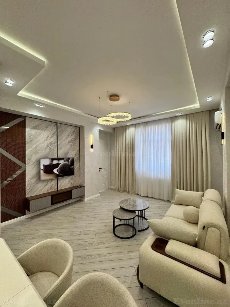 Satılır 2 otaqlı Mənzil Yeni tikili 56 m² Həzi Aslanov m. - şəkil 3
