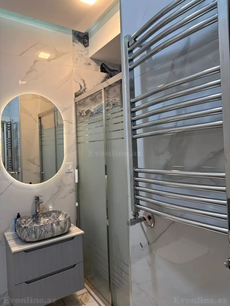 Kirayə verilir 2 otaqlı Mənzil Yeni tikili 60 m² Əhmədli m. - şəkil 11