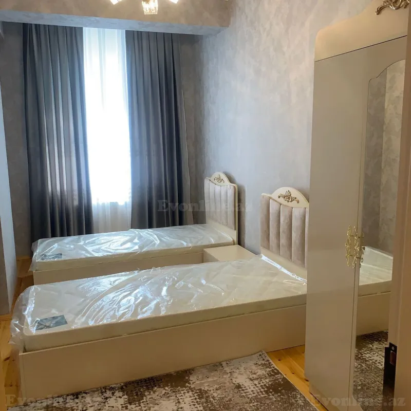 Kirayə verilir 2 otaqlı Mənzil Yeni tikili 80 m² Qara Qarayev m. - şəkil 7