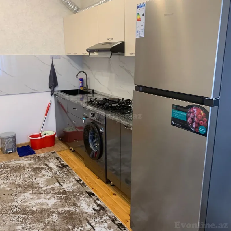 Kirayə verilir 2 otaqlı Mənzil Yeni tikili 80 m² Qara Qarayev m. - şəkil 15