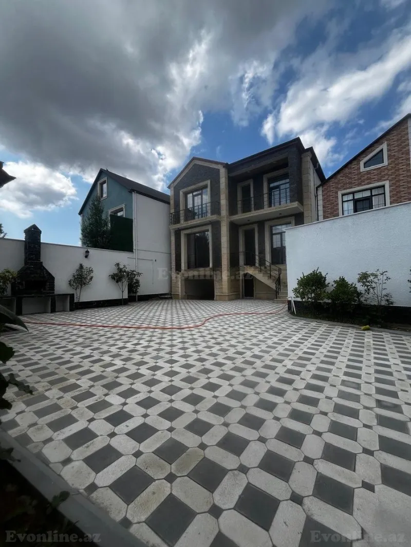 6 otaqlı Həyət evi 300 m² Həzi Aslanov Satılır