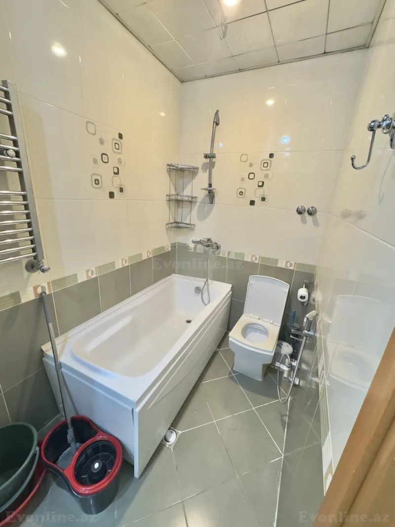 Kirayə verilir 2 otaqlı Mənzil Yeni tikili 75 m² Dərnəgül m. - şəkil 12
