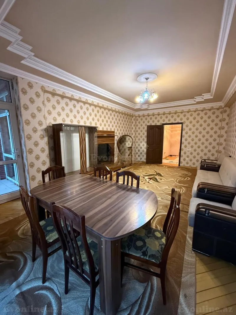 Kirayə verilir 3 otaqlı Mənzil Yeni tikili 124 m² Nəriman Nərimanov m. - şəkil 2