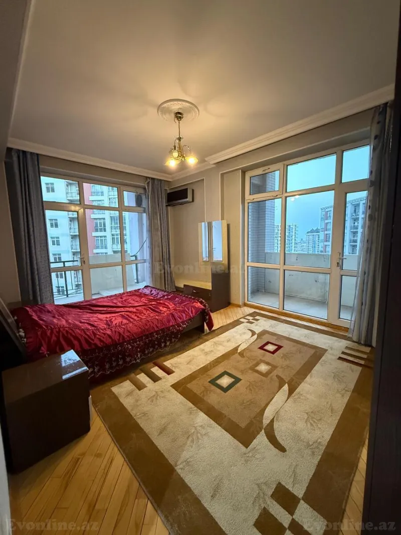 Kirayə verilir 3 otaqlı Mənzil Yeni tikili 124 m² Nəriman Nərimanov m. - şəkil 13