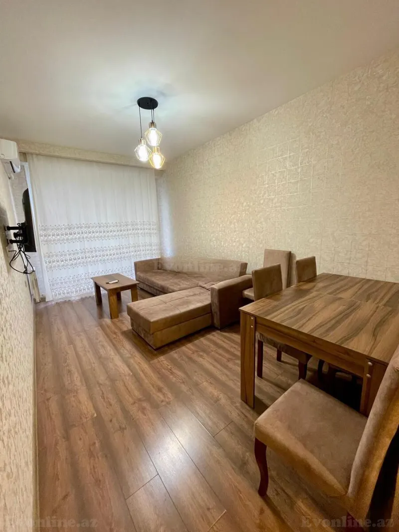 Kirayə verilir 2 otaqlı Mənzil Yeni tikili 50 m² 20 Yanvar m. - şəkil 2