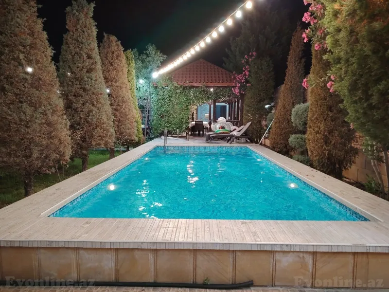Kirayə verilir 5 otaqlı Həyət evi 200 m² Mərdəkan - şəkil 2