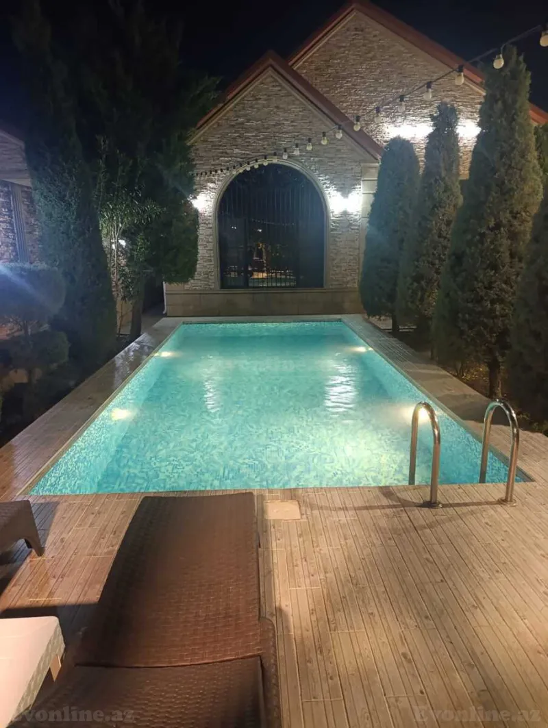 Kirayə verilir 5 otaqlı Həyət evi 200 m² Mərdəkan - şəkil 4