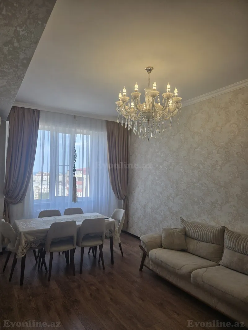 Kirayə verilir 2 otaqlı Mənzil Yeni tikili 70 m² Sumqayıt - şəkil 3