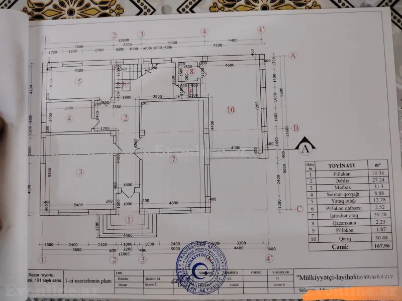 Satılır 7 otaqlı Həyət evi 510 m² Qala - şəkil 12