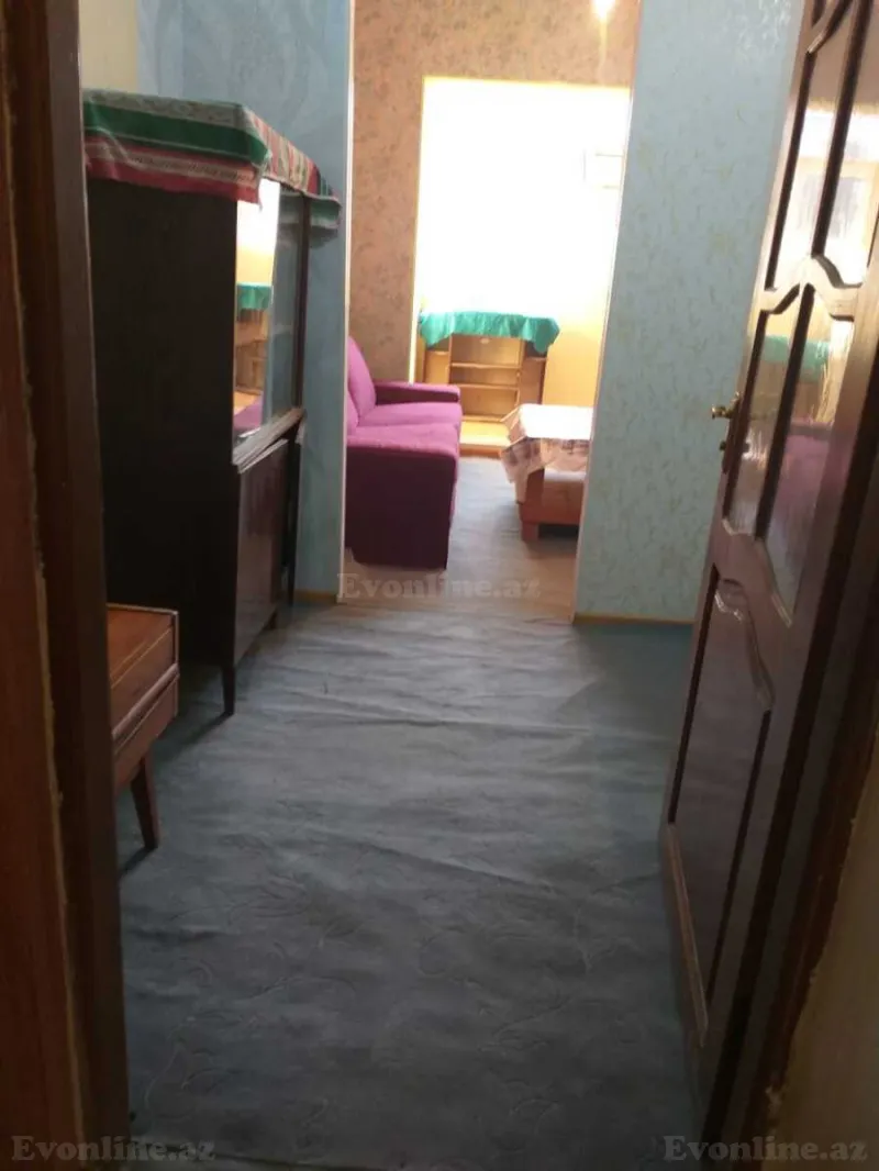 Kirayə verilir 2 otaqlı Mənzil Köhnə tikili 30 m² Həzi Aslanov m. - şəkil 9