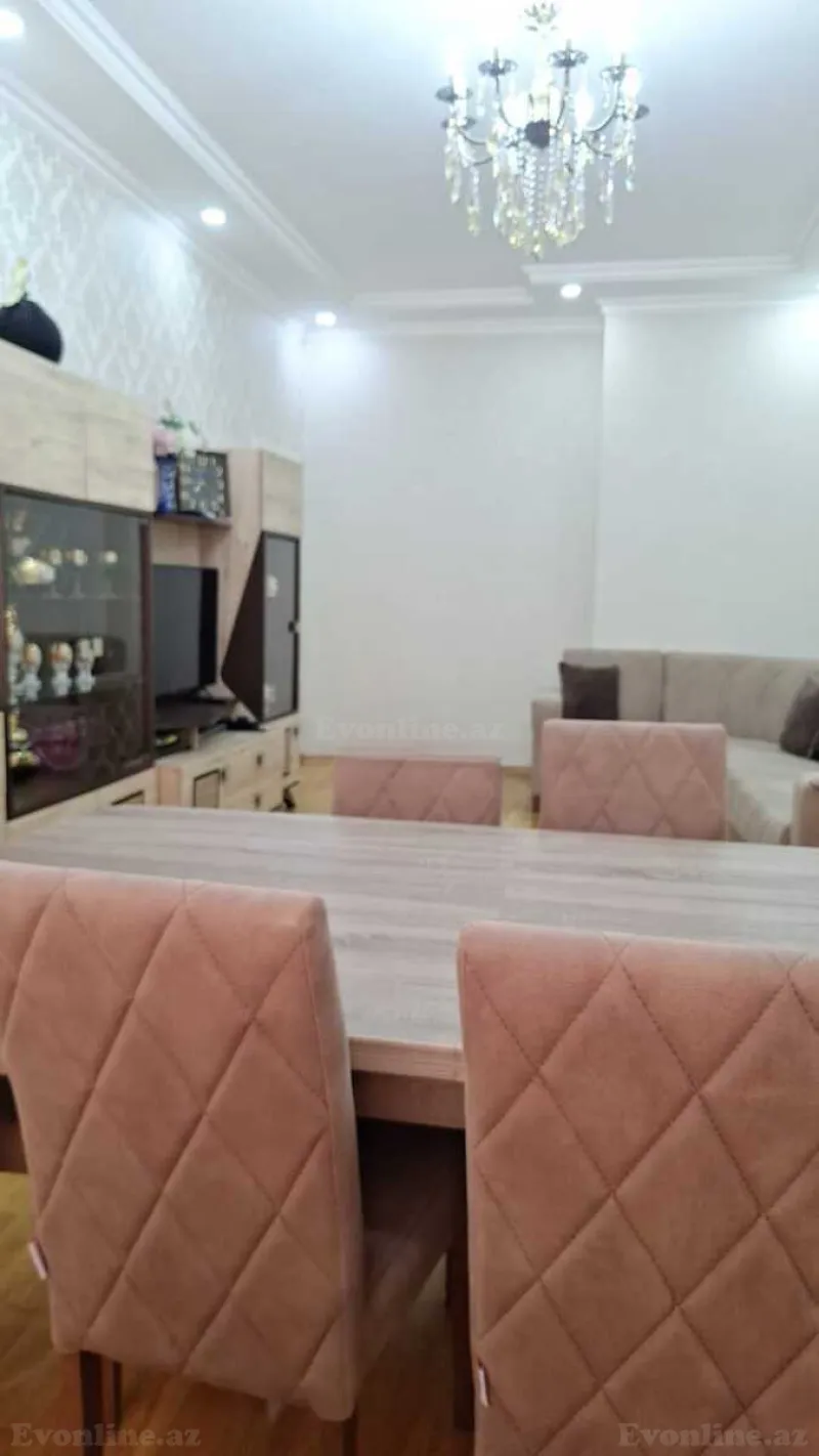 Satılır 3 otaqlı Mənzil Yeni tikili 104 m² Qara Qarayev m. - şəkil 2