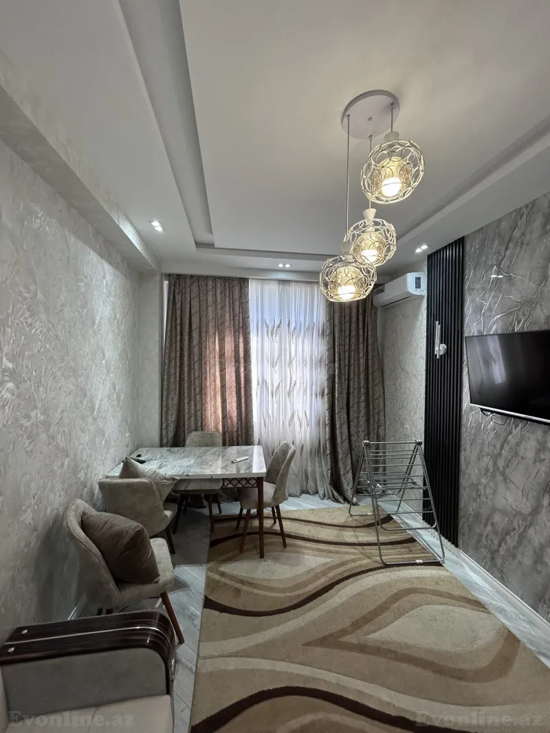 Kirayə verilir 2 otaqlı Mənzil Yeni tikili 50 m² Xırdalan - şəkil 2