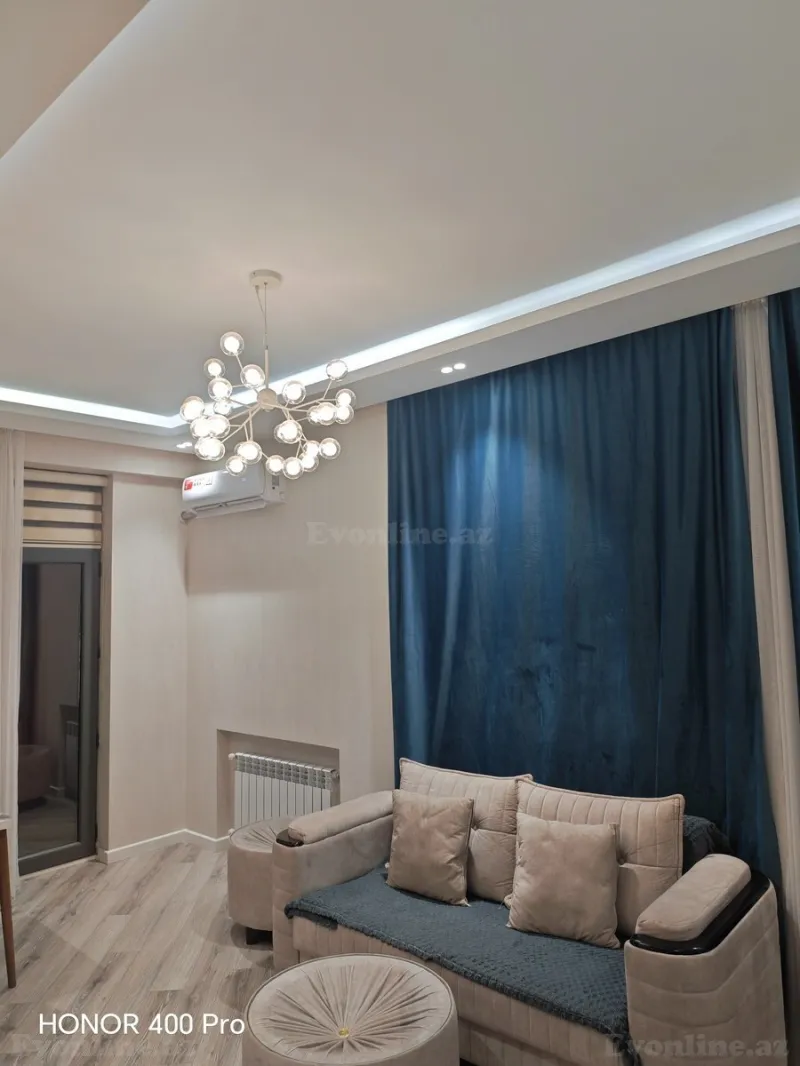 Kirayə verilir 2 otaqlı Mənzil Yeni tikili 90 m² Qara Qarayev m. - şəkil 9