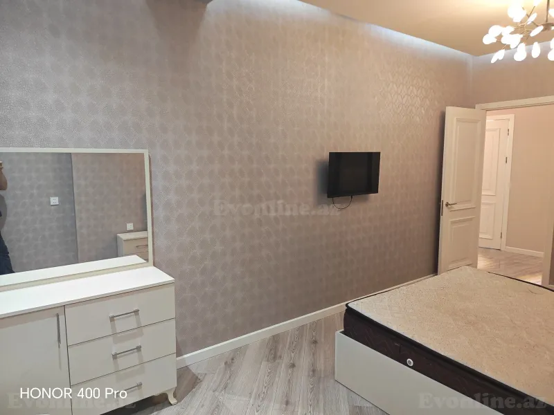 Kirayə verilir 2 otaqlı Mənzil Yeni tikili 90 m² Qara Qarayev m. - şəkil 20