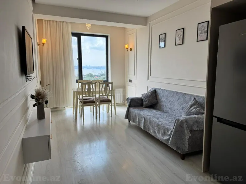 Kirayə verilir 2 otaqlı Mənzil Yeni tikili 55 m² Həzi Aslanov m. - şəkil 2