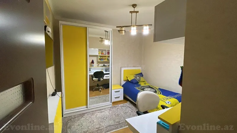 Satılır 3 otaqlı Mənzil Yeni tikili 105 m² İnşaatçılar m. - şəkil 12