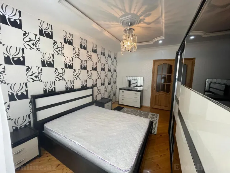 Kirayə verilir 2 otaqlı Mənzil Yeni tikili 88 m² İnşaatçılar m. - şəkil 3