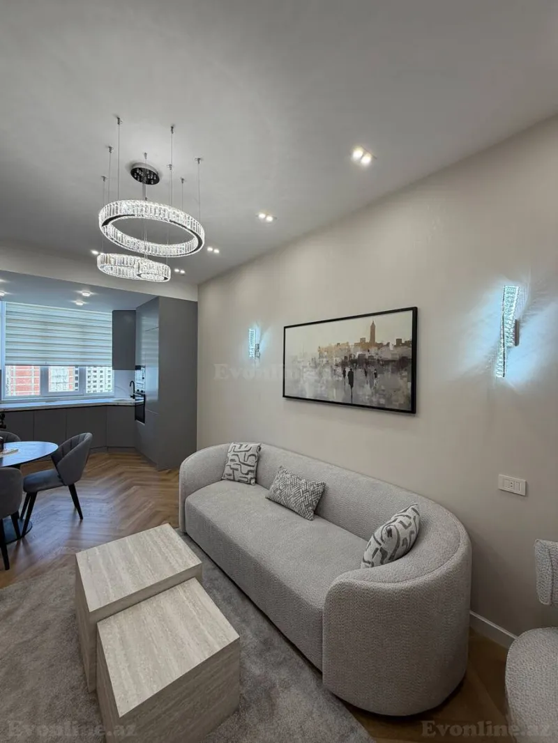 Satılır 2 otaqlı Mənzil Yeni tikili 68 m² Nəsimi r. - şəkil 4