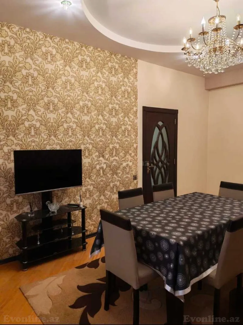 Kirayə verilir 3 otaqlı Mənzil Yeni tikili 70 m² Neftçilər m. - şəkil 2