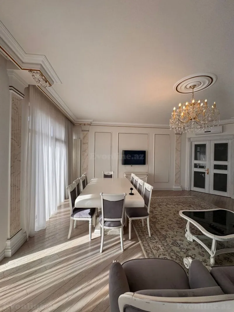Kirayə verilir 4 otaqlı Mənzil Yeni tikili 200 m² Elmlər Akademiyası m. - şəkil 3
