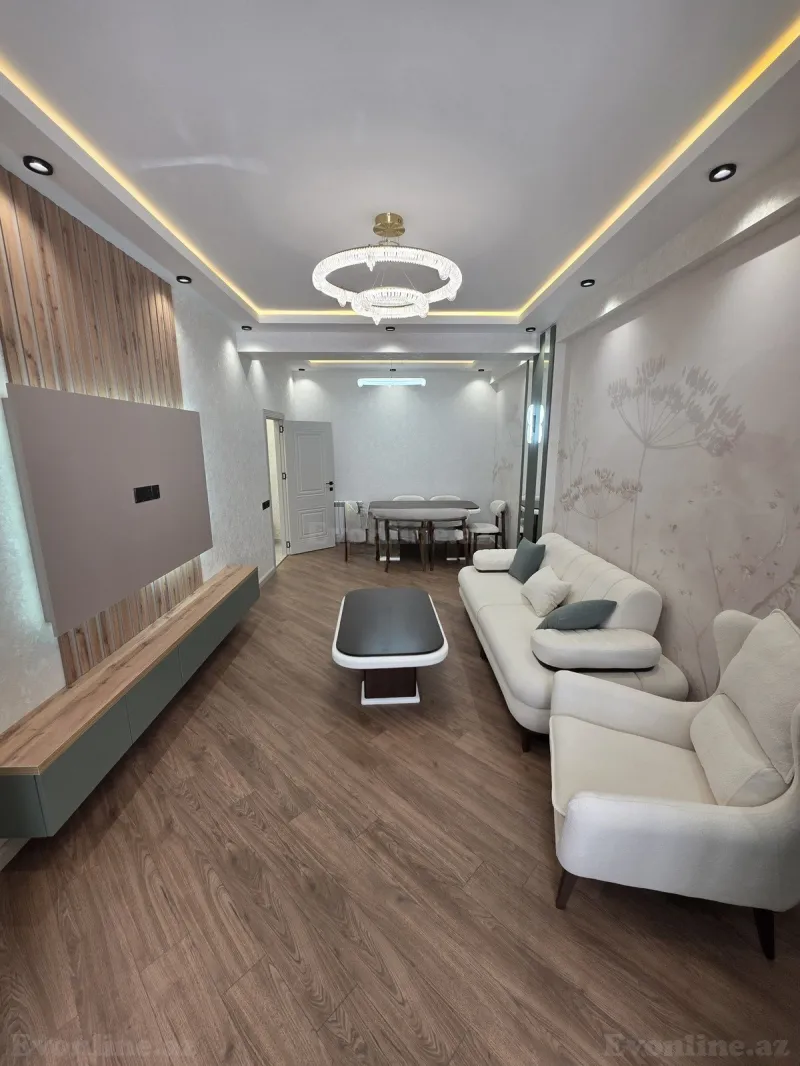 Satılır 3 otaqlı Mənzil Yeni tikili 100 m² Həzi Aslanov m. - şəkil 3