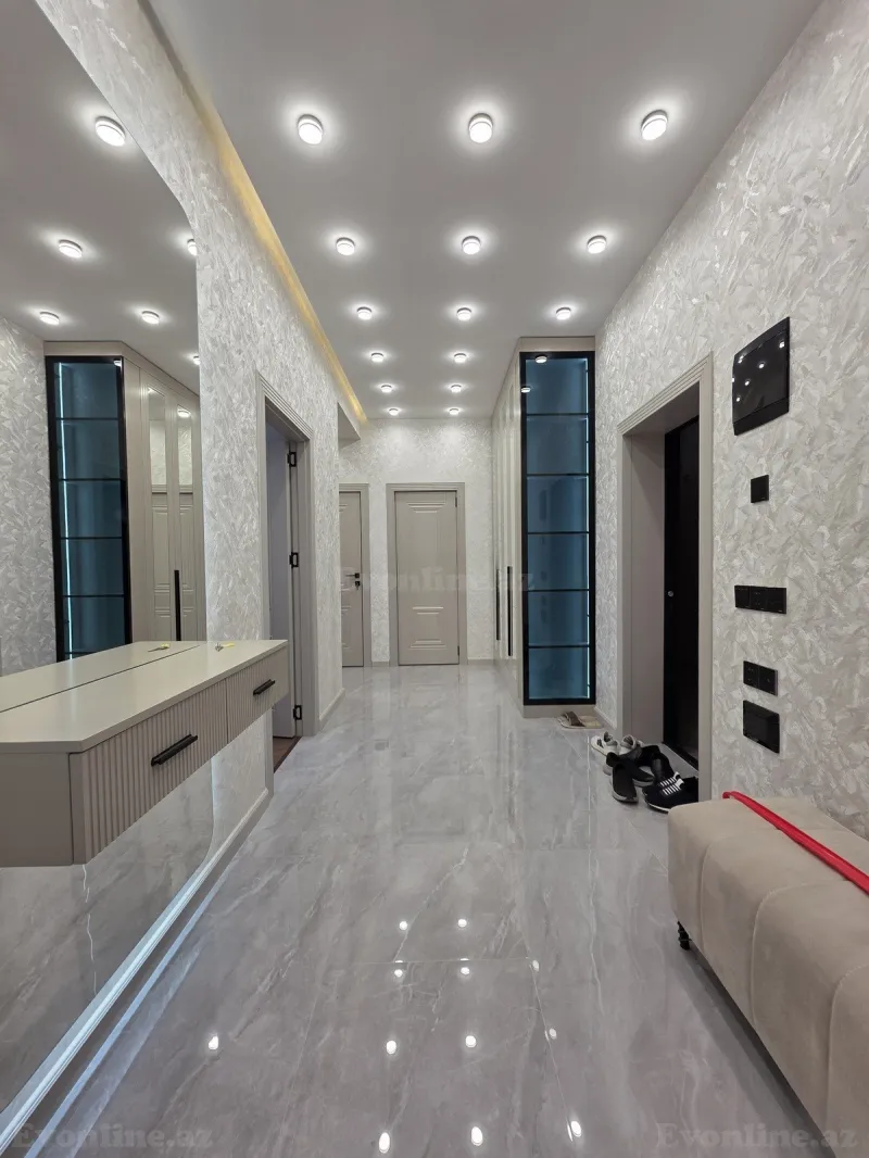 Satılır 3 otaqlı Mənzil Yeni tikili 100 m² Həzi Aslanov m. - şəkil 9