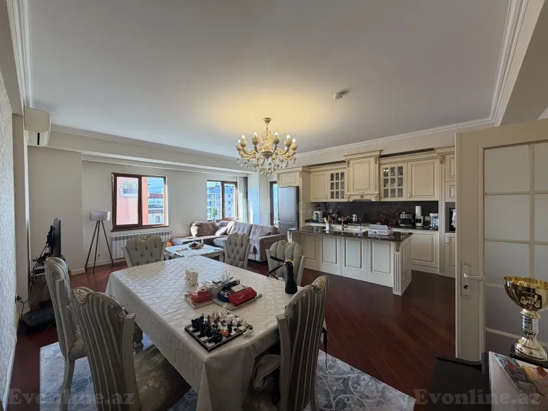 Kirayə verilir 3 otaqlı Mənzil Yeni tikili 130 m² Nərimanov r. - şəkil 18